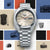 Seiko 5 Sports Reloj para hombre con correa de acero inoxidable y esfera beige, MON 6