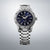 Reloj Seiko Presage para hombre con esfera azul y brazalete de metal
