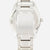 Reloj de pulsera SEIKO para hombre con tapa trasera de acero inoxidable plateado y brazalete de eslabones