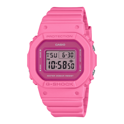 Casio G-Shock GMD-S5610PP-4ER Damen Armbanduhr Pink • Biobasiertes Resin • Stoßfest bis 20 bar