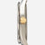 Reloj de hombre de titanio, vista lateral con corona chapada en oro