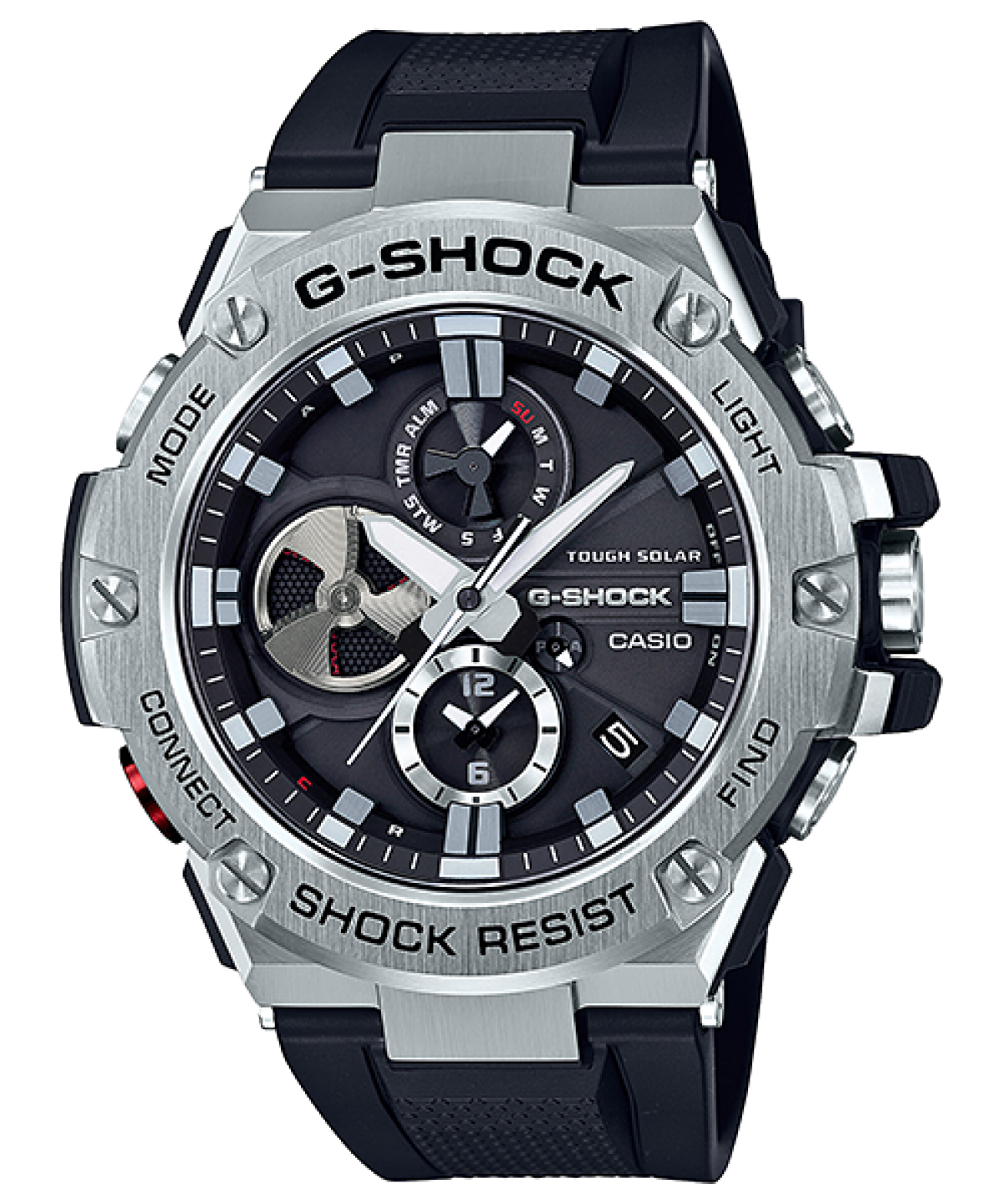 Casio G-Shock Pro GST-B100-1AER Herrenuhr • Tough Solar • Bluetooth Smartphone-Link