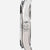 Pulsera de reloj para hombre con caja plateada y corona de cuerda
