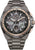 Reloj Citizen Promaster para hombre con esfera negra, correa de acero inoxidable y visualización analógica