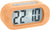 Goma de borrar con pantalla digital 22:00, carcasa naranja