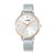 Lorus RG288XX9 Reloj de Mujer Blanco • Cristal Mineral • Correa Malla de Acero Inoxidable