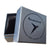 Caja de relojes con logo de Messerschmitt y texto "Hecho en Alemania"