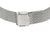 Reloj de pulsera Master Time Funk: correa de malla de acero inoxidable con cierre