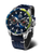 Vostok Europe herrklocka Rocket N1 med blå urtavla och mörkblått läderarmband