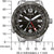 Pulsera de reloj para hombre con esfera negra, automático GMT, correa de acero
