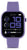 Reloj inteligente unisex con correa de silicona morada y pantalla redonda, 10:09