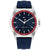 Tommy Hilfiger Bruce 1710738 Herren Armbanduhr Blau • Japanisches Quarzwerk • Silikonarmband