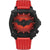 Police Forever Batman PEWGD0022604 Herrenuhr Rot • Rotes Leder-Armband • Limited Edition