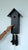 Rombach & Haas Classic SL35-2 Reloj de Pared Negro • Movimiento Mecánico de 8 Días • Reloj de Cuco Original de la Selva Negra