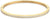 Pulsera de acero inoxidable en tono dorado con inscripción Bering y piedras decorativas en el borde