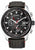 Reloj Citizen para hombre con esfera negra, manecillas luminosas y correa de cuero negra