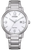 Reloj de hombre con correa de acero inoxidable plateado y esfera, Citizen Eco-Drive