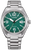 Reloj Citizen para hombre con esfera verde y Eco-Drive, correa de acero inoxidable