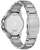 Fondo de reloj para hombre con caja de acero inoxidable y correa de eslabones