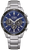 Reloj Citizen para hombre con esfera azul y correa de acero inoxidable, subesferas de cronógrafo