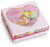 Caja de joyería Princesa Lillifee con motivo rosa y borde de flores