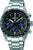 Reloj Seiko Prospex Speedtimer para hombre con brazalete de metal, esfera negra, cronógrafo