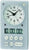 Despertador analógico-digital Seiko de plástico, blanco, con pantalla y botones