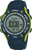 LORUS reloj digital para niño, caja azul con detalles verde neón y pantalla digital