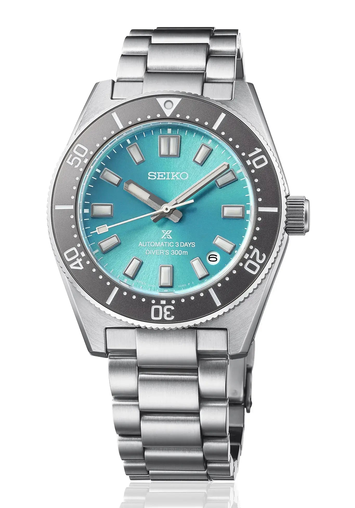 Seiko Prospex HBC010 Herren Armbanduhr Grün • Automatik Kaliber 6R55 • Limitierte Edition Save the Ocean
