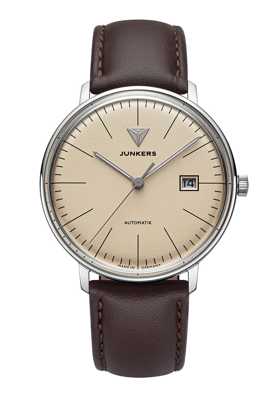 Junkers Bauhaus Automatik 910.01.02 Herren • Automatikwerk • Sichtboden