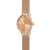Sternglas Naos XS Elyra Damen Armbanduhr Roségold • Bauhaus-Design • Quarzwerk, Bild 2