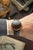 Sternglas Naos Edition Heritage Espresso Bridle Herren Armbanduhr • Bauhaus-Design • Lederarmband, Bild 3