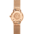 Sternglas Naos XS Elyra Damen Armbanduhr Roségold • Bauhaus-Design • Quarzwerk, Bild 3