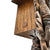 Rombach & Haas TRADITION 4550-N Reloj de Pared Madera (oscura) • Movimiento Mecánico de 8 Días • Reloj de Cuco de la Selva Negra Tallado a Mano