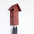 Rombach & Haas Classic SLM3-3 Reloj de Pared Rojo • Movimiento Mecánico 8 Días • Cucú Tallado a Mano