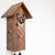 Rombach & Haas CLASSIC SLM3H-10 Reloj de Pared Madera Natural • Mecanismo Mecánico de 8 Días • Reloj de Cuco Original de la Selva Negra