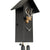 Rombach & Haas Classic SL35 H-2/G Reloj de Pared Negro/Plata/Oro • Mecanismo Mecánico de 8 Días • Reloj Cucú Original de la Selva Negra