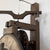 Rombach & Haas Anno 1640 A1640 Reloj de Pared Madera (oscura) • Mecanismo de Ruedas de Madera • Cuerda por Pesas con Foliot