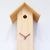 Rombach & Haas Classic SLM3-11 Reloj de Pared Madera Natural • Mecanismo Mecánico de 8 Días • Reloj de Cuco Original de la Selva Negra