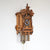 Rombach & Haas TRADITION 4501 Reloj de Pared Madera (oscura) • Movimiento Mecánico de 8 Días • Reloj de Cuco Musical con Mecanismo de Rastrillo