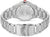 Pulsera de hombre vista desde atrás, caja de acero inoxidable con cierre de eslabones