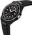 Reloj de hombre Swiss Military con caja negra, bisel y correa de silicona