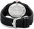 Reloj de hombre Swiss Military con parte trasera negra y correa de silicona negra