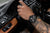 Vostok Europe Space Race reloj de hombre en la muñeca con esfera negra