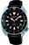 Reloj Seiko Prospex para hombre con esfera negra, visualización automática y correa de cuero negra