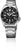 Reloj Seiko-Sports para hombre, esfera negra con bisel y brazalete de acero