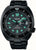 Reloj Seiko Prospex para hombre con correa de cerámica negra y esfera de buceo verde