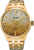 Reloj de pulsera SEIKO para hombre: esfera dorada, ventana de fecha a las 6, correa de acero inoxidable