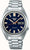 Seiko 5 Sports Reloj para hombre: esfera azul, correa de acero inoxidable, indicador de fecha