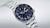 Reloj Seiko para hombre con esfera azul, ventana de día/fecha y brazalete de acero inoxidable
